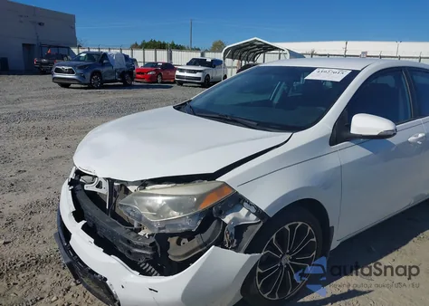 2014 Toyota Corolla S Plus from USA, damaged, VIN 2T1BURHE3EC043066